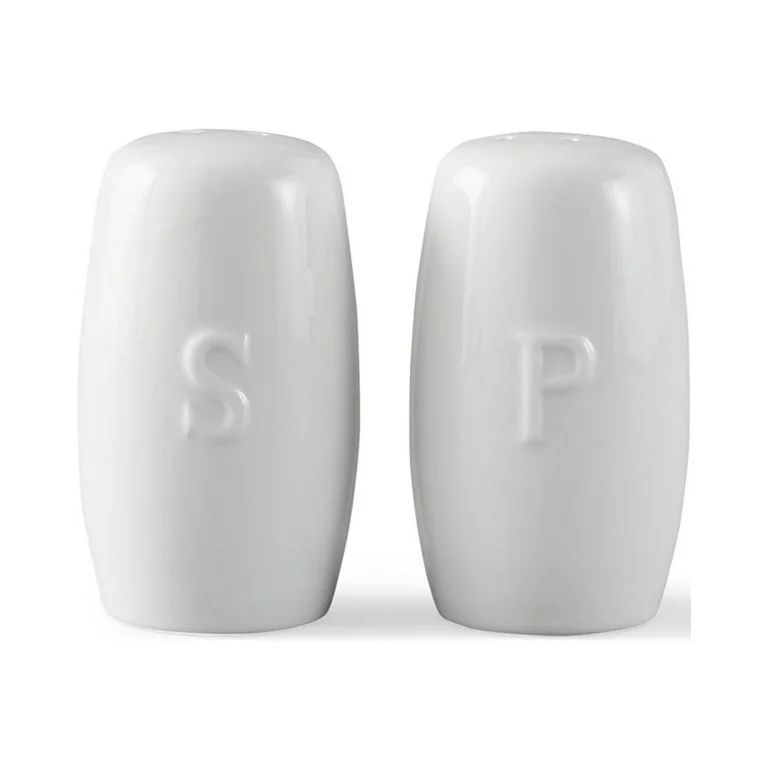 Better Homes & Gardens Porcelain Embossed Salt & Pepper Shaker Set | Walmart (US)