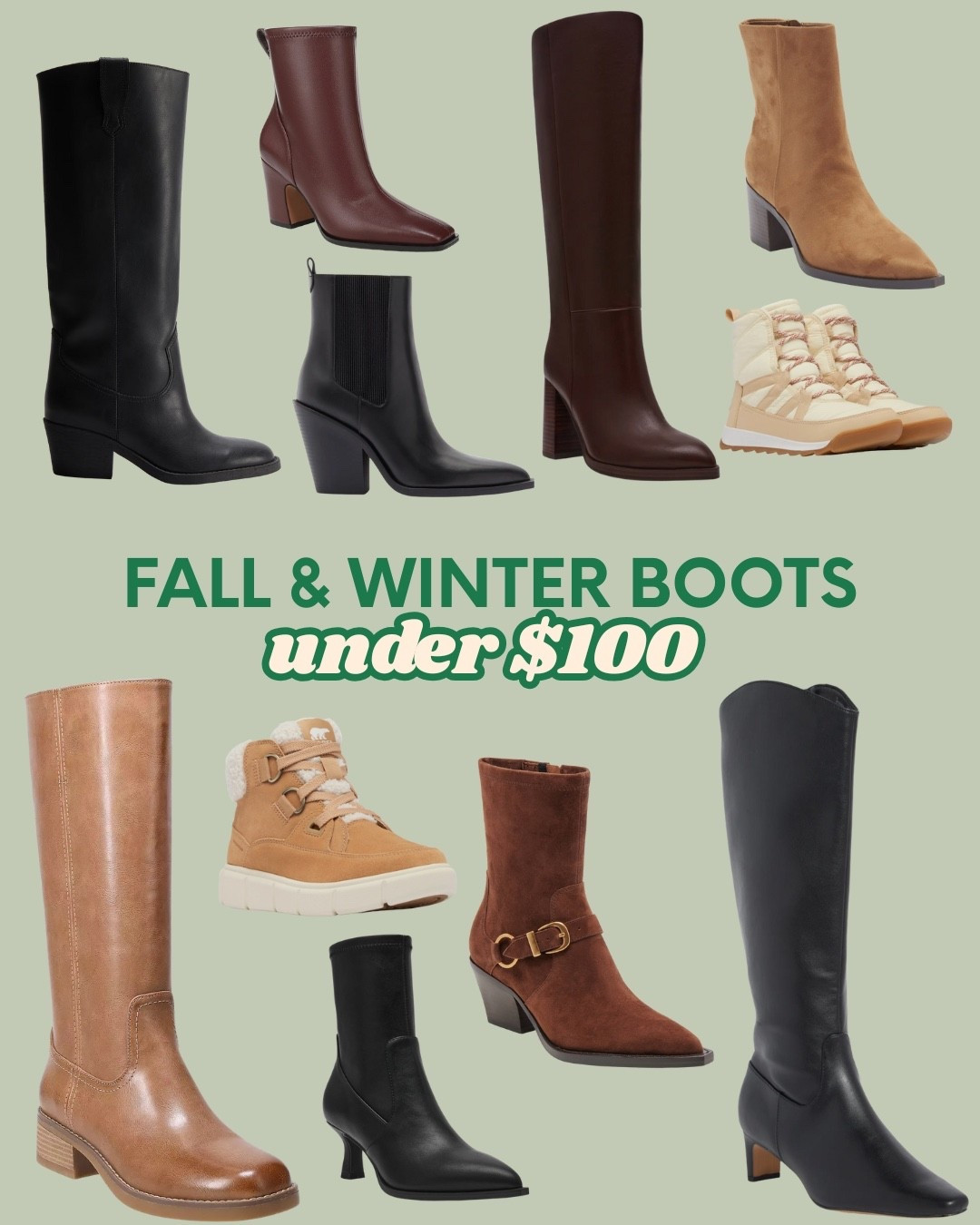 Time to up my boot game this fall and winter!  All styles under $100

#LTKSaleAlert #LTKFindsUnder100