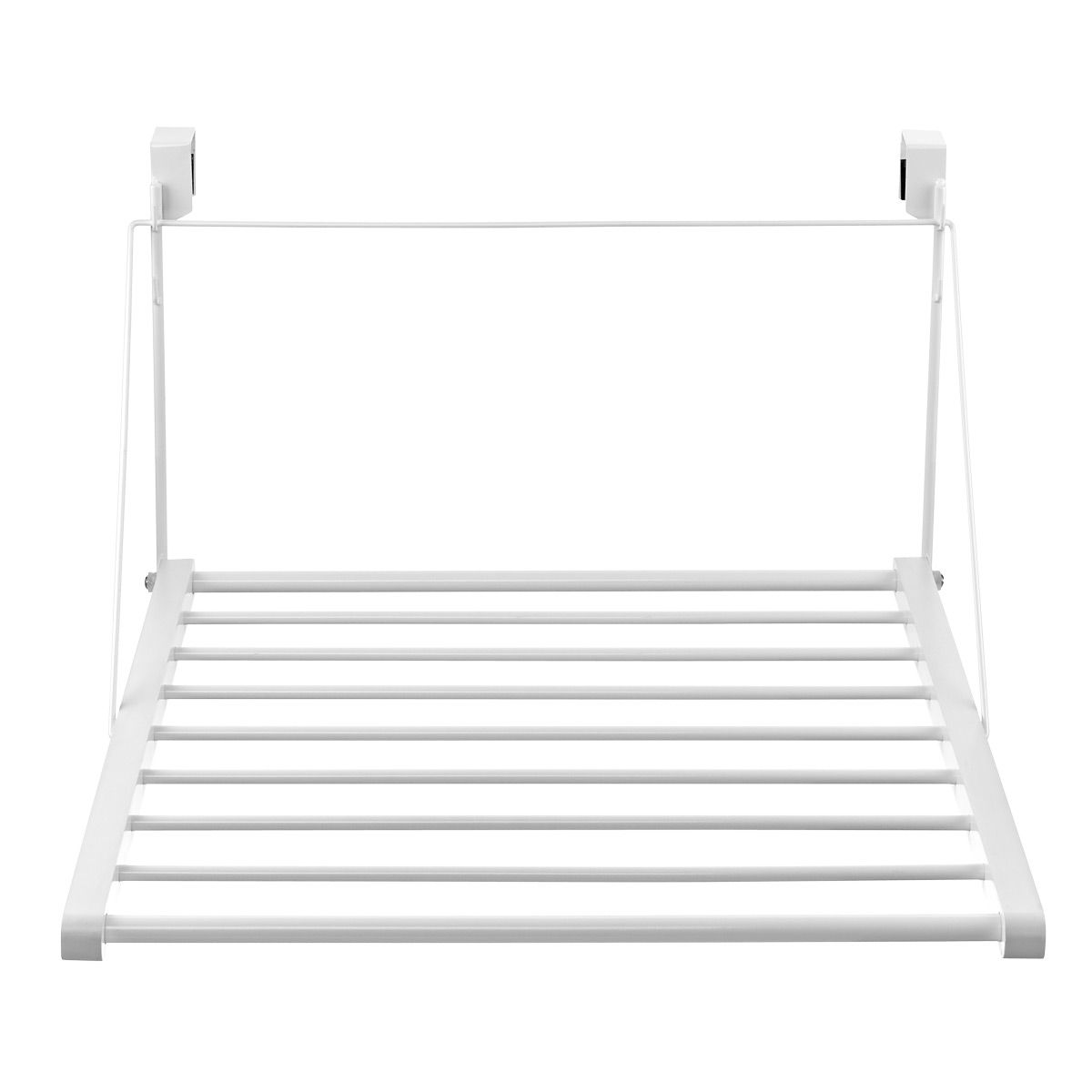 Overdoor Drying Rack White | The Container Store