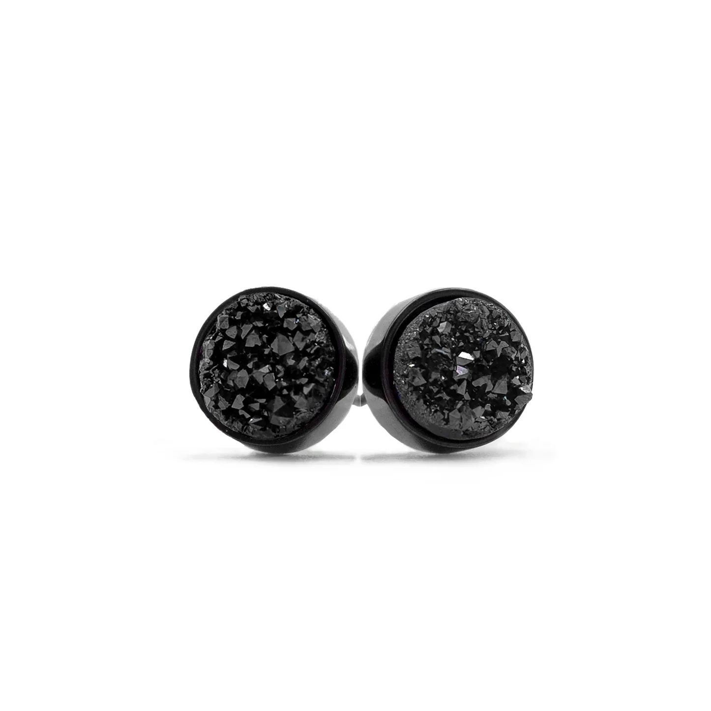 Regal Collection - Black Raven Stud Earrings | Kinsley Armelle® Official | Kinsley Armelle