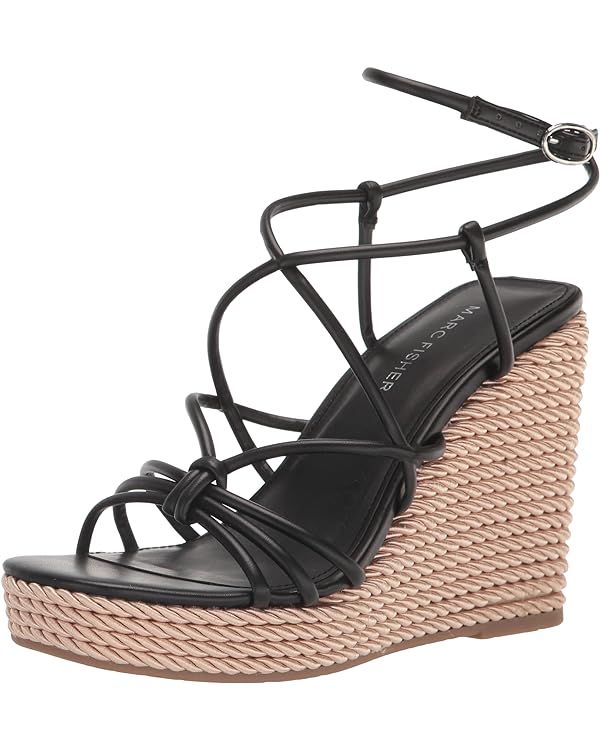 Marc Fisher Women's Zarah Wedge Sandal | Amazon (US)