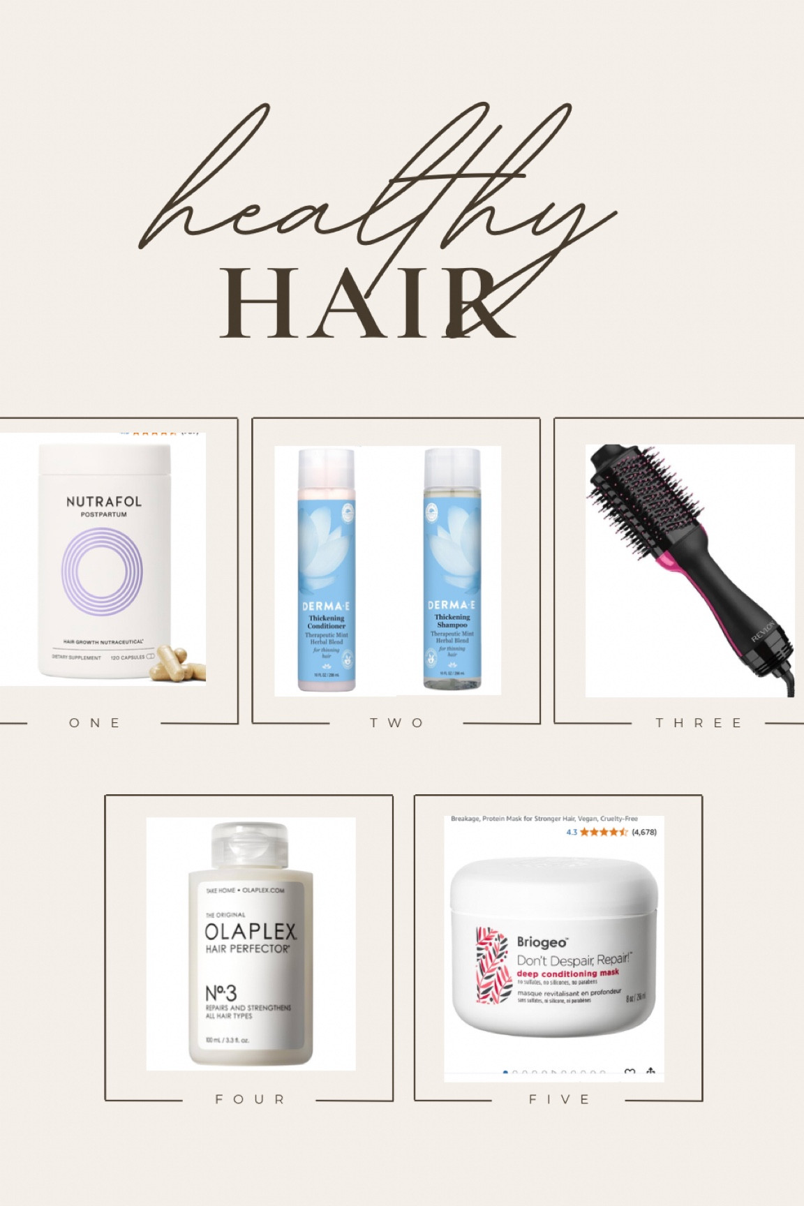 Keeping my postpartum hair strong & healthy with these items 

#postpartum #hair 

#LTKBump #LTKFindsUnder100 #LTKBeauty