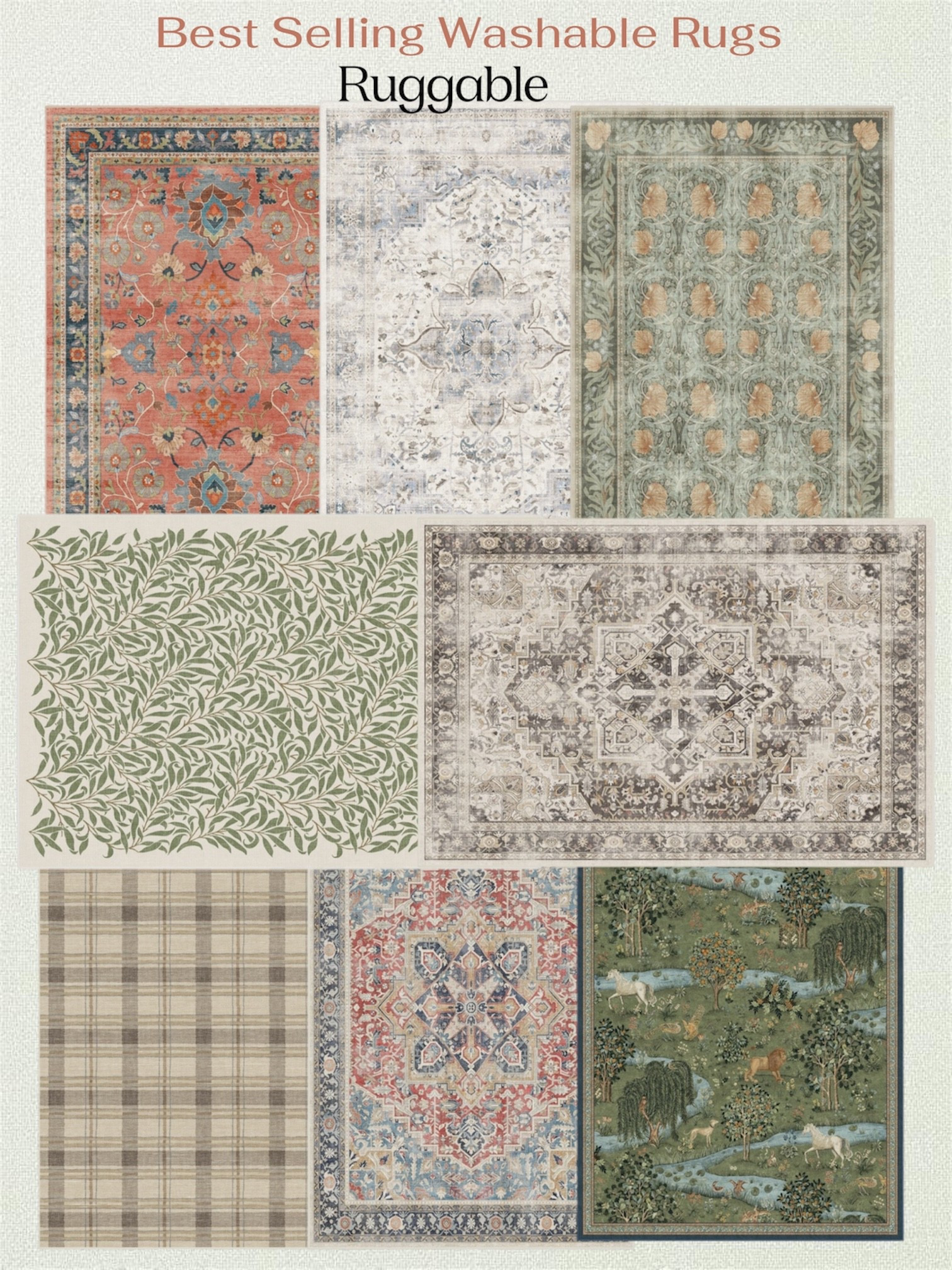 Bestselling Washable Rugs from
Ruggable. I own one and I absolutely love it. 

#LTKSaleAlert #LTKHome #LTKSeasonal