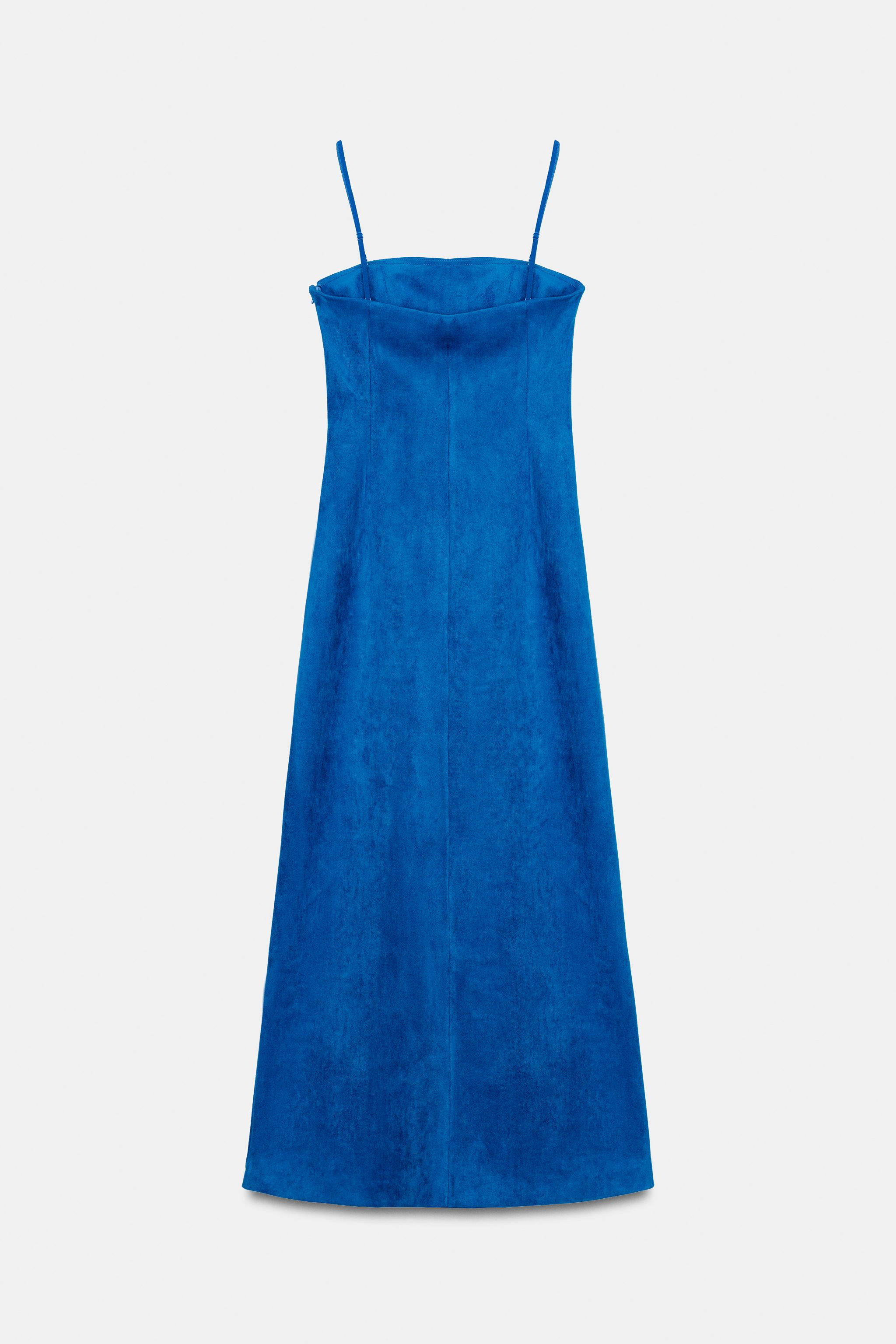 FAUX SUEDE DRESS | Zara US