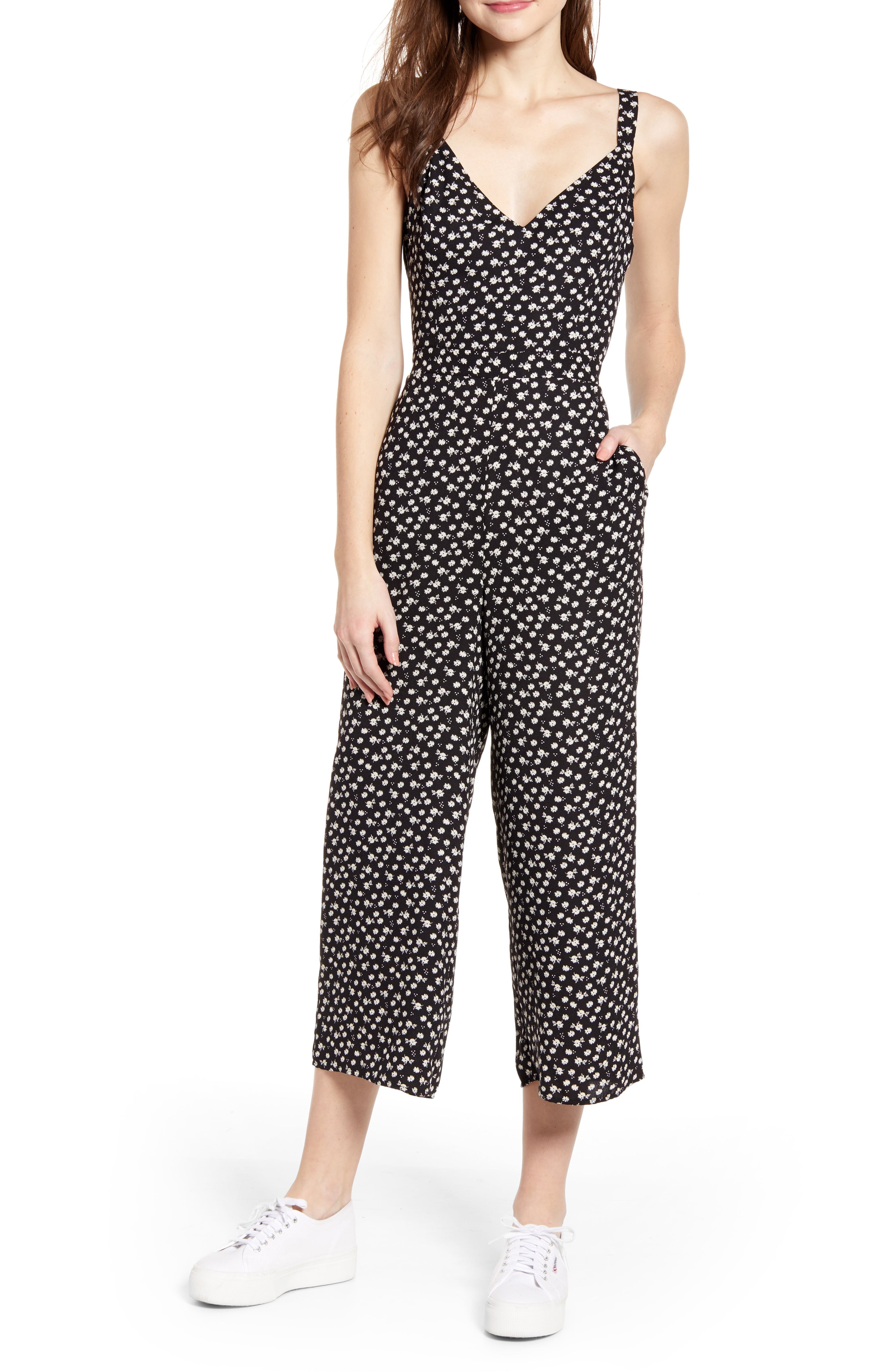 Tie Back Jumpsuit | Nordstrom