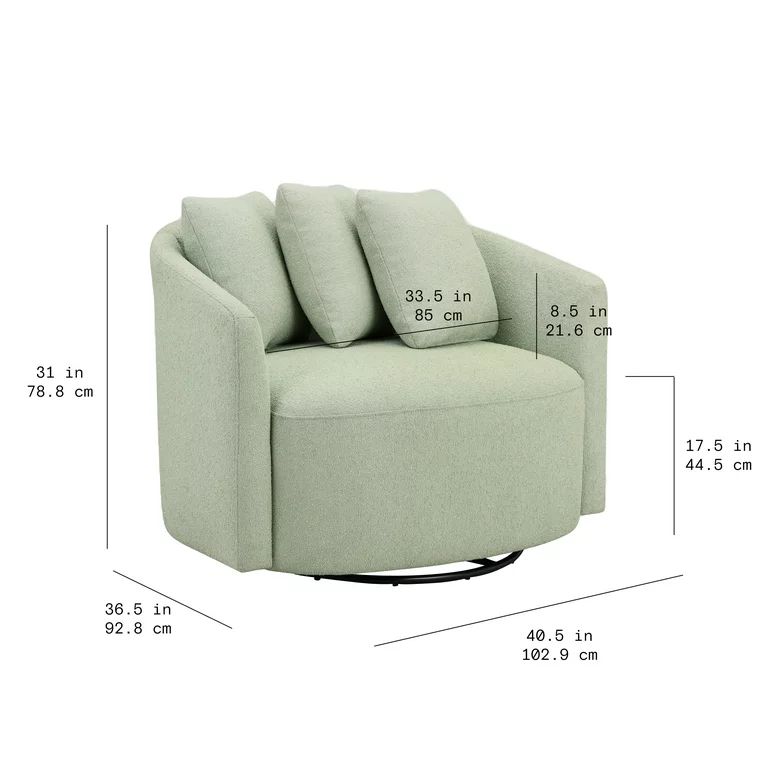 Beautiful Drew Chair by Drew Barrymore, Sage | Walmart (US)