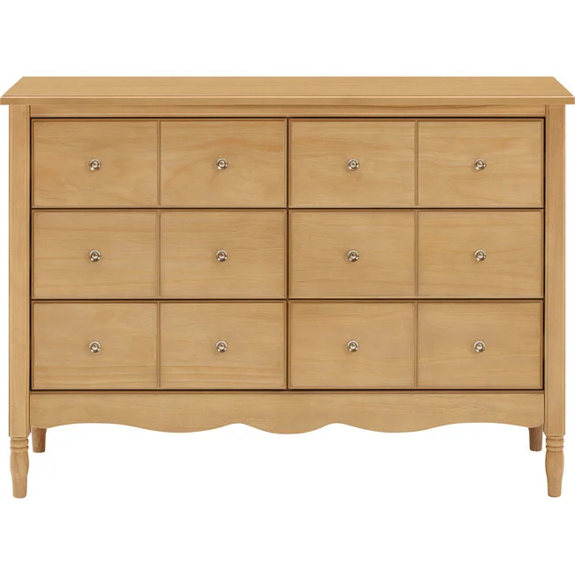 Namesake | Liberty 6-Drawer Assembled Dresser, Honey (Natural, Size Large) | Maisonette | Maisonette