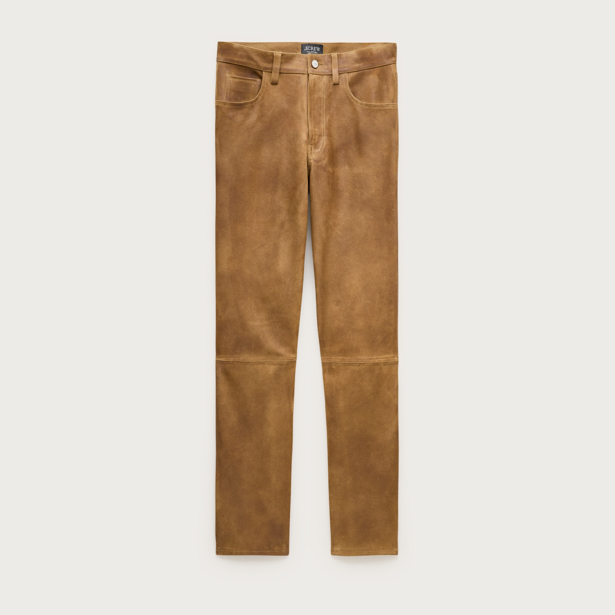 Western straight pant in leather | J. Crew US