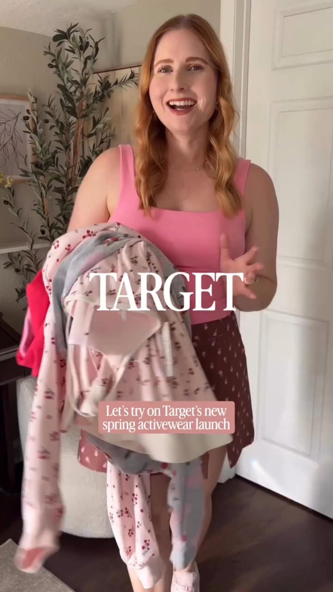 Jaw on the FLOOR 🫢 with these girly 🌸 spring 2026 Target activewear new arrivals! 

Right now @Target target Joylab + All in Motion lines are fully stocked with these affordable leggings, supportive sports bras, trendy workout tops, and comfy athleisure sets. 

These Target 🎯 workout 🏋️‍♀️ clothes are flattering, comfortable, and perfect for the gym, running errands, or everyday casual wear. Size M in these items on me, leggings I sized up to a large.

spring target activewear 2026, target activewear haul, affordable target workout clothes, target leggings spring, target sports bras, target athleisure sets, target gym outfits, spring athleisure outfits, budget friendly activewear, trendy spring activewear, target try on haul • target spring active wear 2026 • target try on activewear • target fashion haul 2026 • #targettryon #targetactivewear #affordableworkoutclothes

#LTKValentine #LTKgrwm #LTKvlog