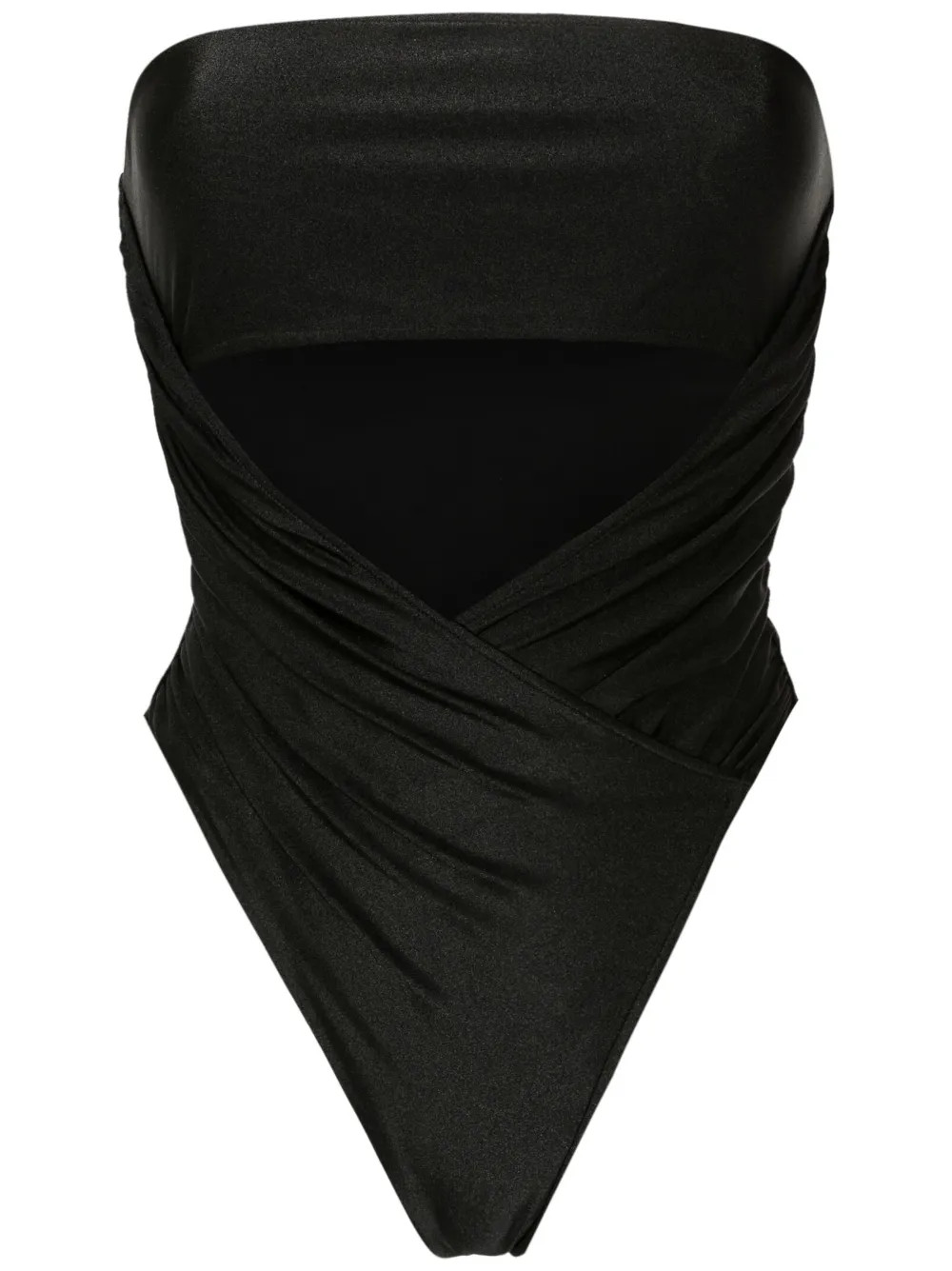 strapless stretch-design swimsuit | Farfetch Global
