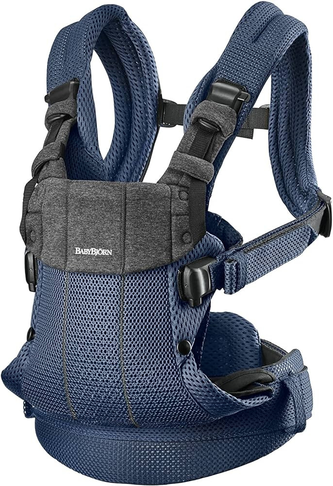 BabyBjörn Baby Carrier Harmony, 3D mesh, Navy Blue | Amazon (US)