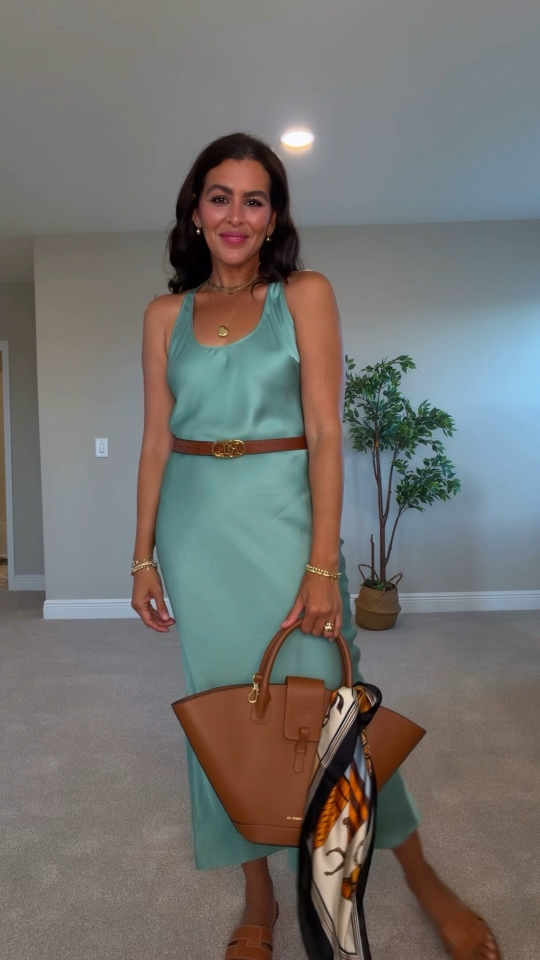 Size S in dress!👗 size M in button down. Wearing seamless undies and nippies. 
This big summer bag is the best!!
I’m 5’7” 130 pounds size s

#LTKootd #LTKSaleAlert #LTKSeasonal