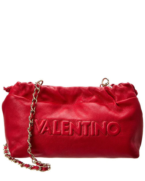 Valentino by Mario Valentino Cara Embossed Leather Crossbody | Shop Simon