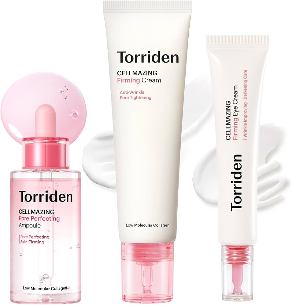 Torriden CELLMAZING Pore Perfecting Ampoule 1.01 fl.oz. + CELLMAZING Firming Cream 2.02 fl.oz. + ... | Amazon (US)