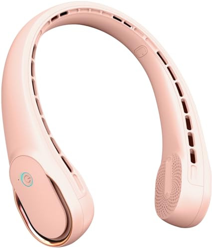 FrSara Neck Fan,Bladeless Neck Fan Rechargeable,Upgraded 5200mAh,Upgraded Air Volume,360° Cooling,No Hair Twisting,Even Air Volume On Both Sides,Non-Slip,Short Charging,Long Use Time | Amazon (US)