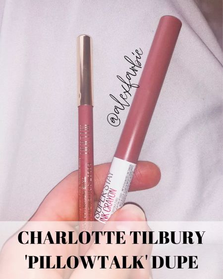 Charlotte Tilbury PillowTalk dupe — 

Shades: Trust Your Gut & Spice 🩷

#LTKFind #LTKbeauty #LTKstyletip