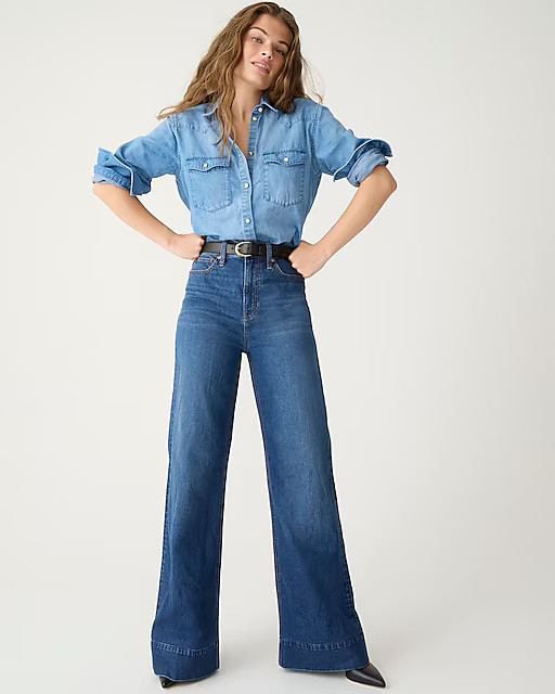 Denim trouser in Wesly wash | J. Crew US