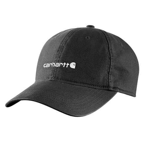 Carhartt Women's Canvas Embroidered Graphic Cap, Black, One Size | Amazon (US)