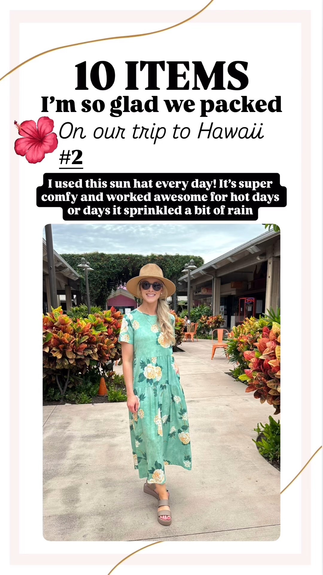 The sun hat I wore every single day on our trip to Hawaii. I’ll use this all summer long!

#LTKootd #LTKTravel #LTKmomlife
