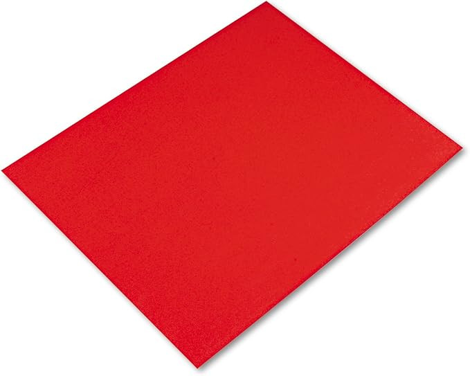 Pacon 54751 Peacock Four-Ply Railroad Board, 22 x 28, Red, 25/Carton | Amazon (US)