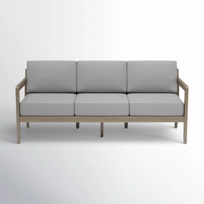 Ojai Sustain 68.5" Wide Outdoor Patio Sofa with Cushions | Wayfair North America