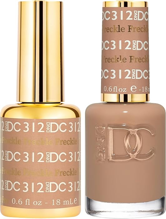 DND Gel Polish Set, Brown Collection, UV/LED GelPolish and Air Dry Nail Lacquer, Matching Chip-Fr... | Amazon (US)