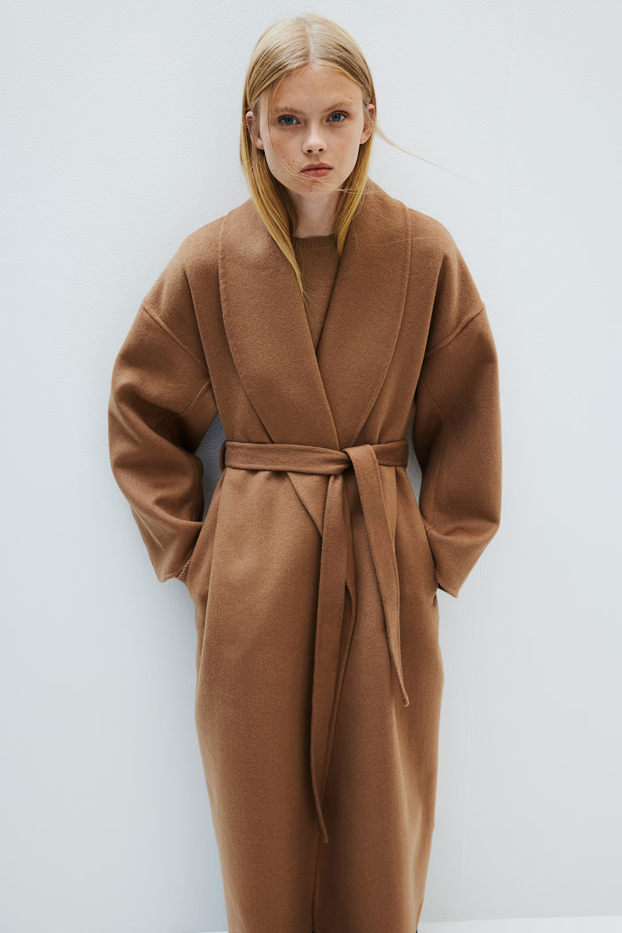 Handmade wool-blend coat | H&M (UK, MY, IN, SG, PH, TW, HK)