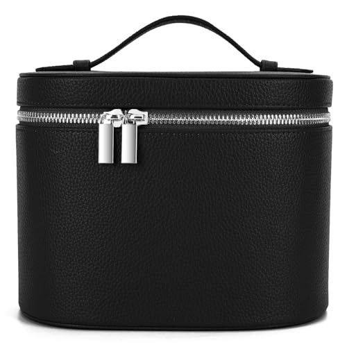 YFGBCX Makeup Bag Vanity Case with Removable Divider Travel Toiletry Bag Portable Cosmetic Bag Makeup Organizer Case | Amazon (US)