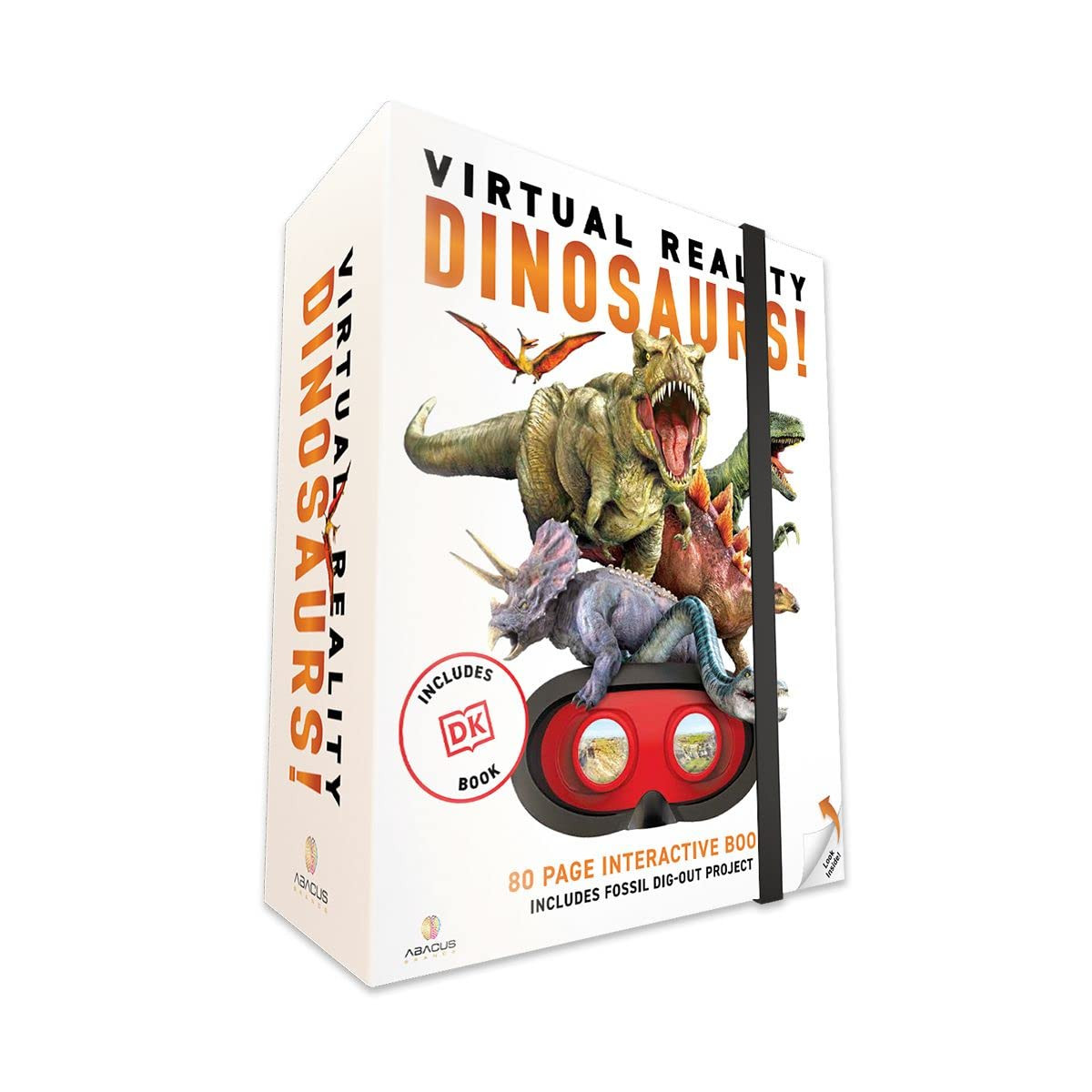 Abacus Brands Virtual Reality Dinosaurs Gift Box - Illustrated Interactive VR Book and STEM Learn... | Amazon (US)