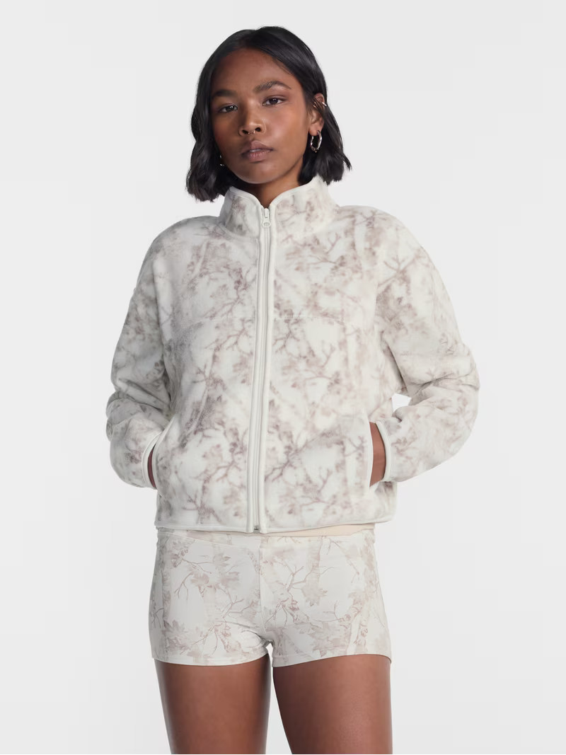 No Boundaries Polar Fleece Zip Up Jacket, Women\u2019s and Women's Plus XXS-4X | Walmart (US)