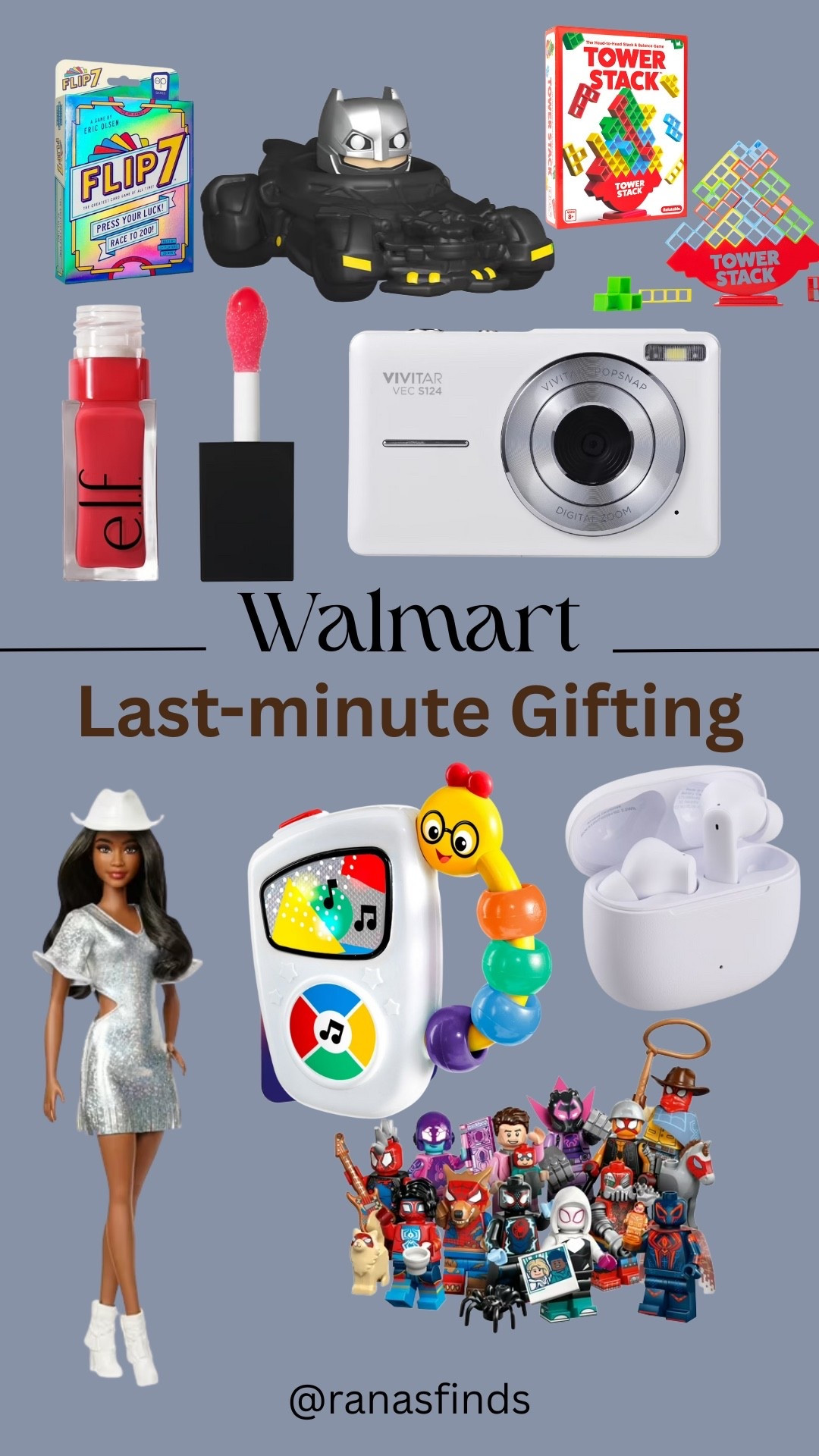 Last-minute gifting made EASY 🎁✨
I rounded up Walmart finds for everyone on your list — kids, teens, beauty lovers & tech fans!
Which one are you grabbing?

#WalmartFinds #LastMinuteGifts #HolidayGifting #GiftGuide2025 #WalmartGifts #AffordableGifts #StockingStuffers #WalmartDeals #GiftIdeasForEveryone #HolidayShopping #WalmartMustHaves #GiftsUnder50 #TrendingGifts #InfluencerFinds #WalmartHoliday


#LTKSeasonal #LTKGiftGuide #LTKHoliday