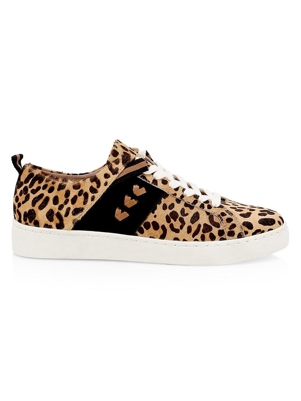 Jack Rogers Women's Ainsley Leopard-Print Calf Hair Sneakers - Leopard - Size 7.5 | Saks Fifth Avenue
