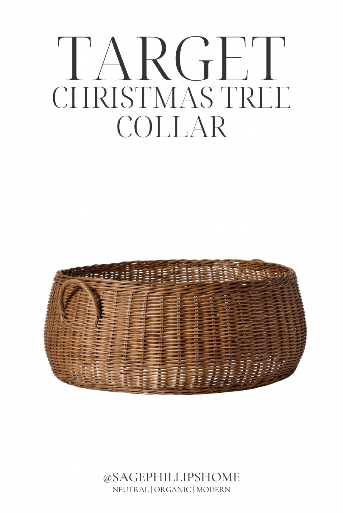 Swapping out the traditional tree skirt for this natural woven Christmas tree collar from Target, is the perfect way to add that earthy, organic touch.  It gives such a cozy, elevated look while keeping things neutral and modern. 

#LTKautumn #LTKcanada #LTKstyletip