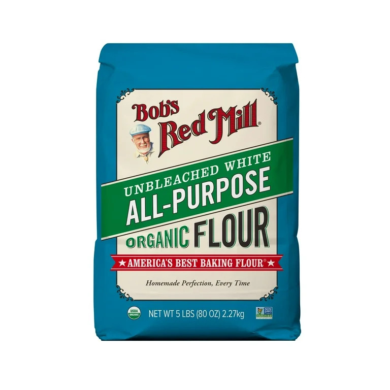 Bob's Red Mill Organic Unbleached White All-Purpose Flour | Walmart (US)