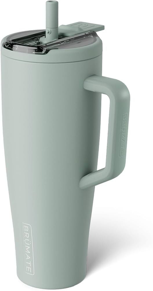 Br\u00fcMate Era Flip 40oz Tumbler with 100% Leakproof Covered Straw Lid | Hygienic Covered Straw... | Amazon (US)
