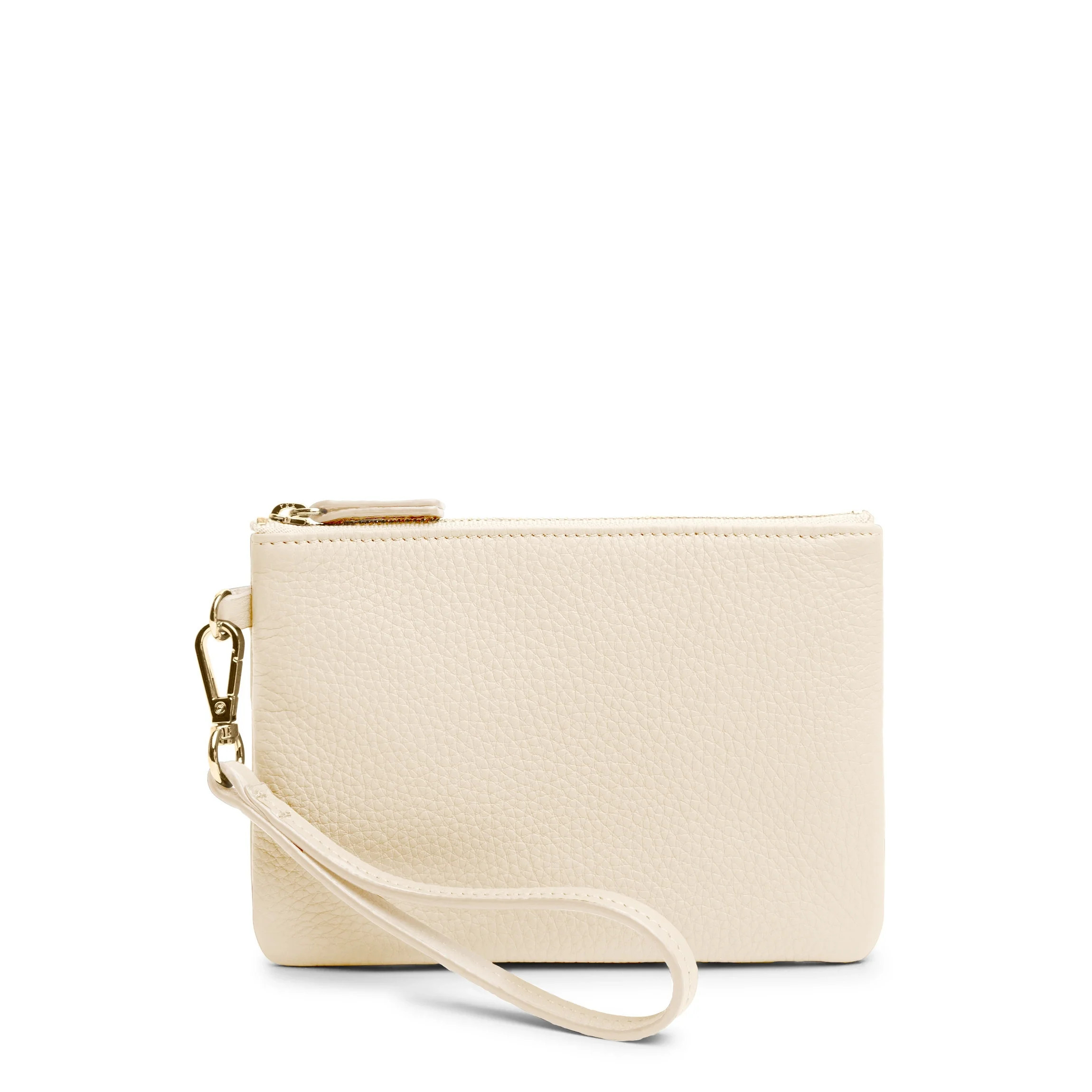 Small Wristlet Pouch Sand | Leatherology