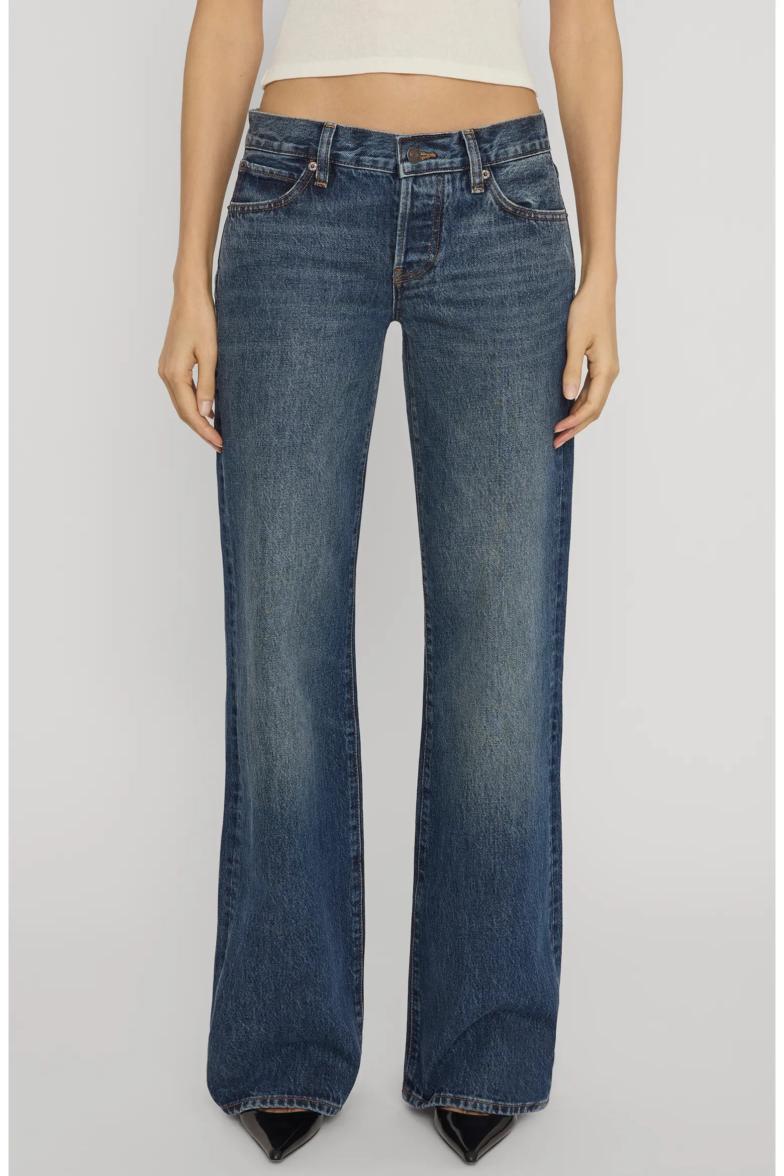 x Amelia Gray The Gray Relaxed Bootcut Jeans (Women) | Nordstrom | Nordstrom