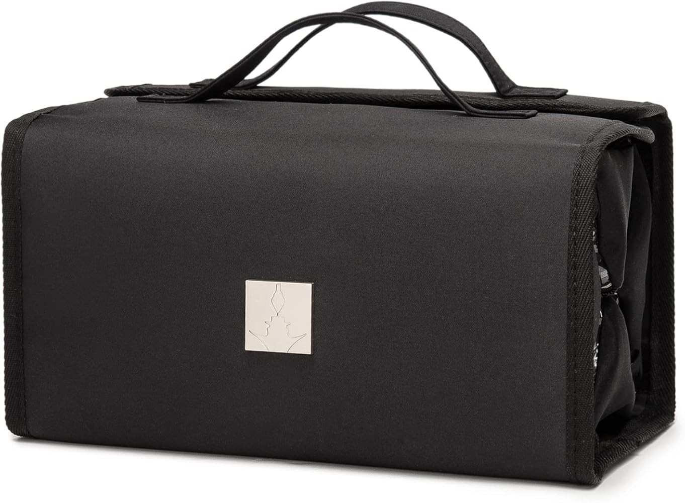 Roll Up Makeup Bag, Travel Toiletry Bag for Women with 4 Clear TSA Approved Pouches, Hanging Trav... | Amazon (US)