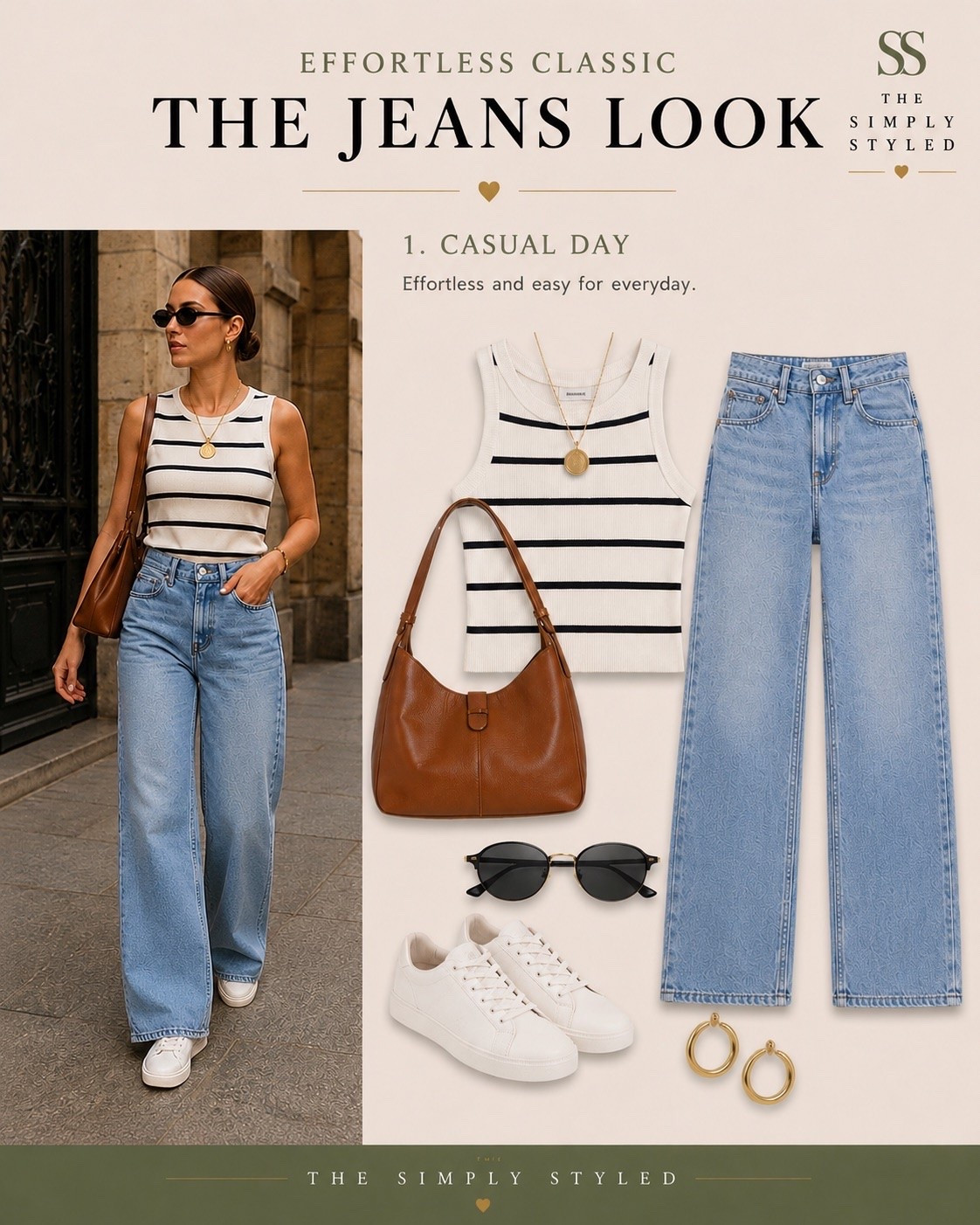 One pair of jeans. Endless outfit potential. 🤍

#LTKootd #LTKgrwm #LTKSaleAlert

#LTKootd #LTKgrwm #LTKdayinmylife