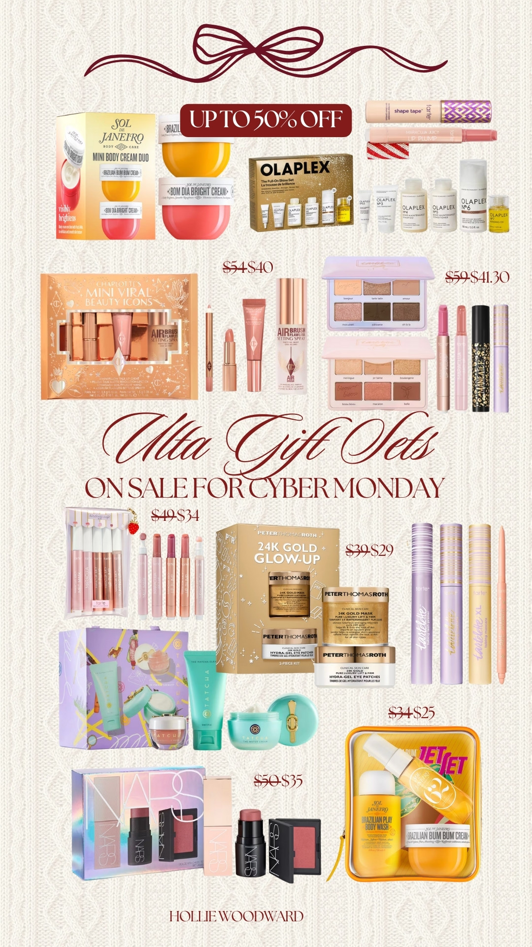 ulta gift sets are up to 50% off for cyber monday! grab these gifts while the sale is going on 🎁 

 #LTKCyberWeek #LTKGiftGuide #LTKSaleAlert