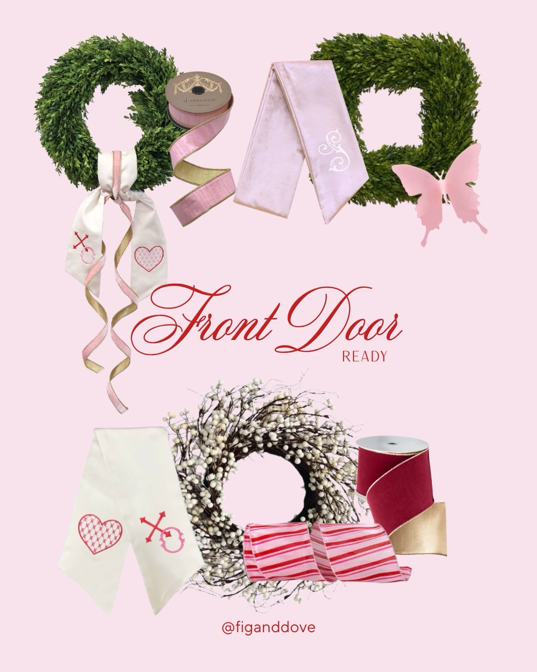 For the girls, always! 💗💌 Setting the vibe with charming details, pretty pinks, and all the love! From the sweetest front door moments to girls’ night- we’ve got you covered! ✨

#LTKSeasonal #LTKHome