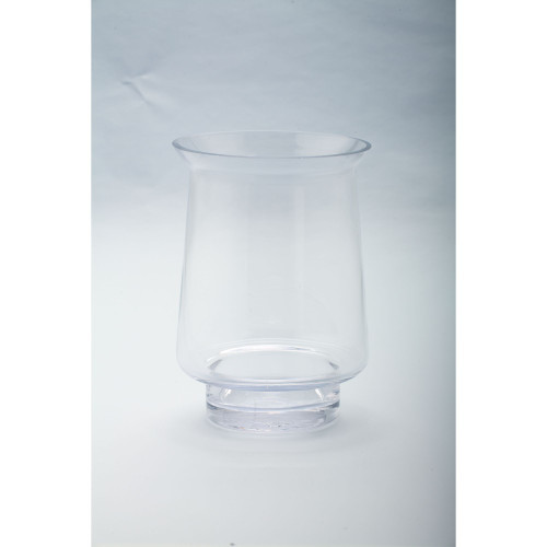 8” Hurricane Handblown Glass Votive Candle Holder | Christmas Central