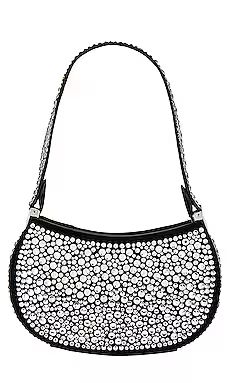 olga berg Desie Crystal Shoulder Bag in Black from Revolve.com | Revolve Clothing (Global)