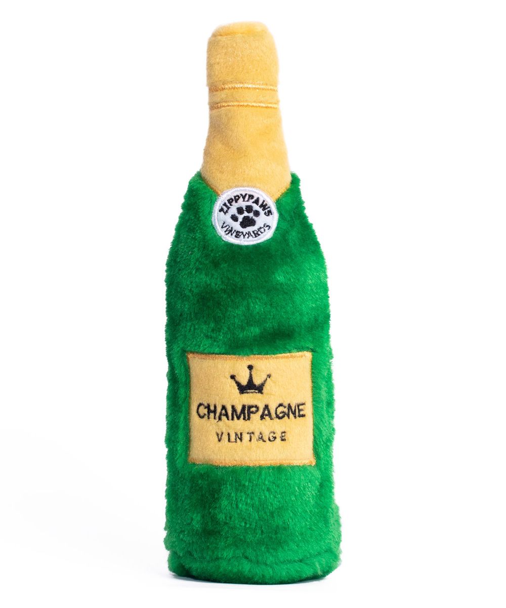 ZippyPaws Pet Plush - Happy Hour Crusherz - Champagne Plush Pet Toy | Zulily