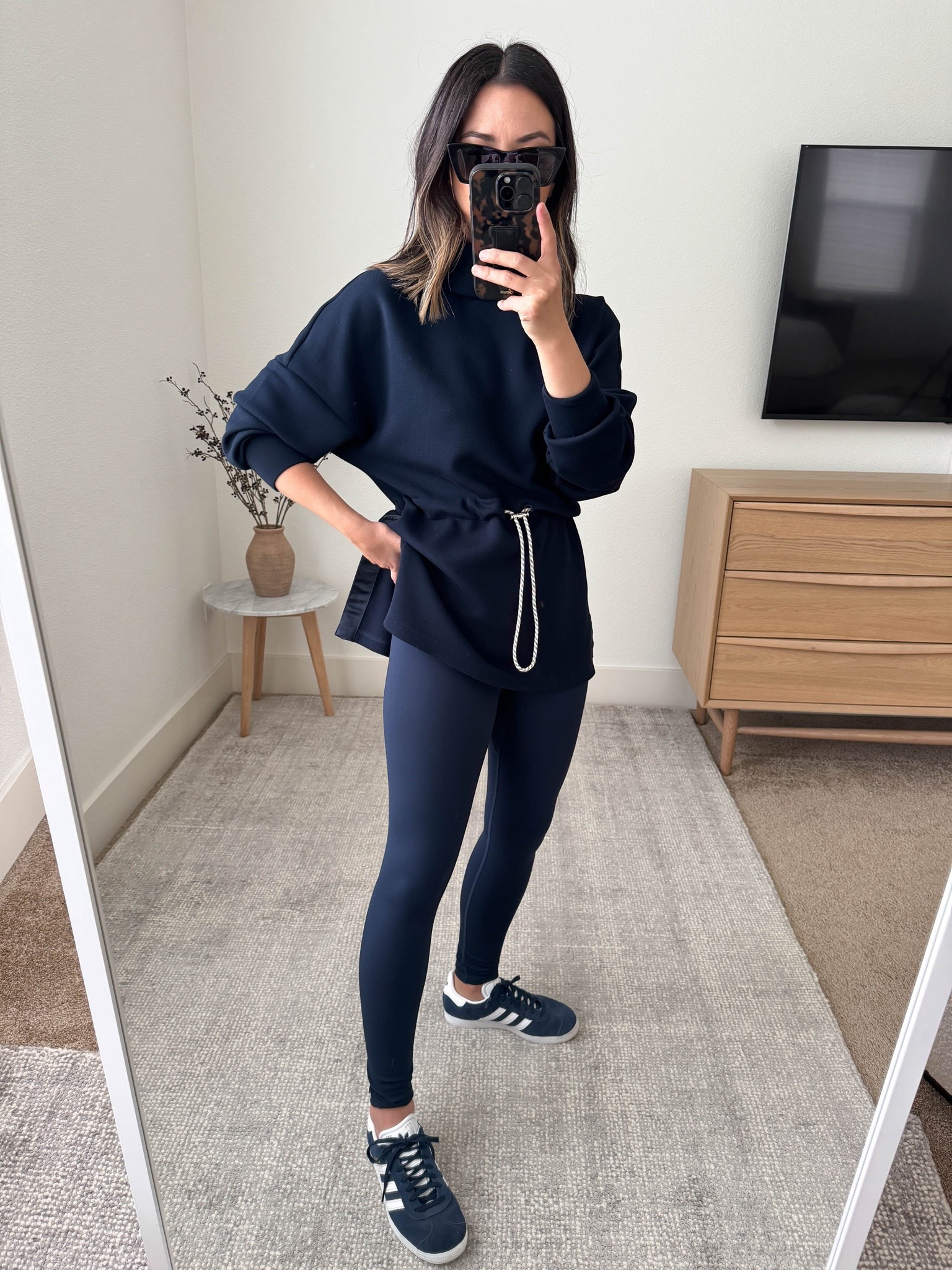 Varley Freya sweatshirt and the Free Soft high rise leggings in the 25” inseam. Super soft and so comfy. Both run tts. I’m wear an xs in both  

Fall outfits, athleisure, fall style, fall shoes. 

#LTKSeasonal #LTKshoecrush #LTKfitness