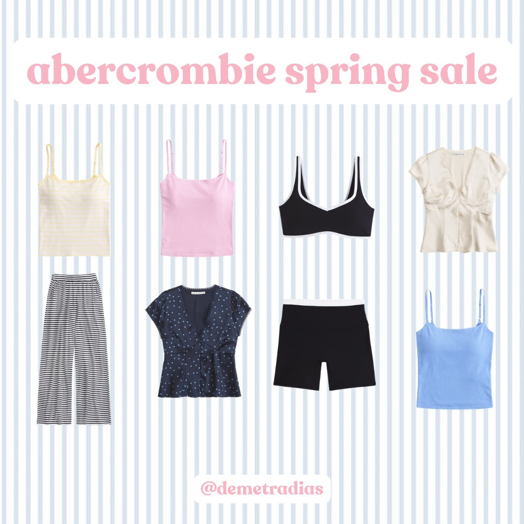 abercrombie spring sale🌸 

 #LTKSpringSale #LTKootd #LTKActive