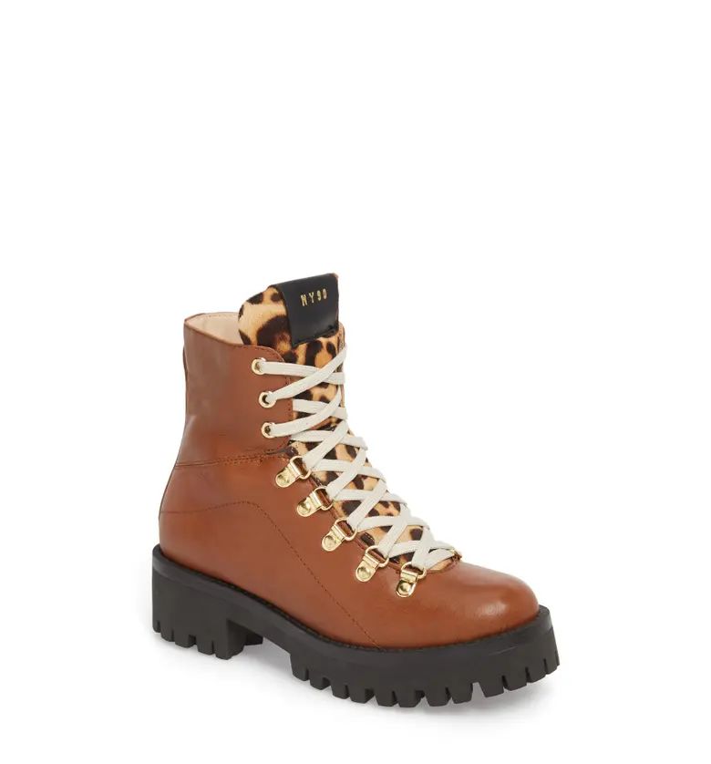 Steve Madden Boom Hiker Boot with Genuine Calf Hair (Women) | Nordstrom