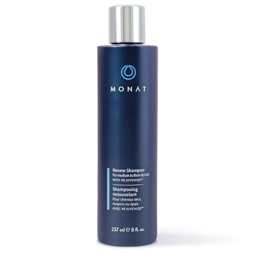 MONAT Renew Shampoo Infused with Rejuveniqe® - Moisturizing Shampoo w/Omega Fatty Acids for Medium to Thick Hair. Shine-enhancing, Ultra-hydrating Lather for Dry Hair - Net Wt. 237 ml / 8.0 fl. oz. | Amazon (US)