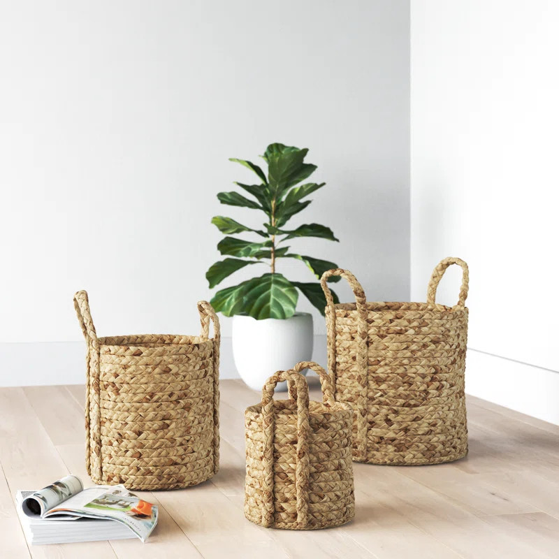 Beachcrest Home™ Seagrass Decorative Basket | Wayfair North America
