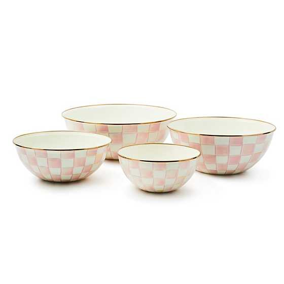 Rosy Check Large Everyday Bowl | MacKenzie-Childs